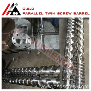 extruder twin screw barrel for recycling PVC PP sheet board pipe liansu jinhu Jwel Theysohn Windsor tubo tuberia tornillo zhous